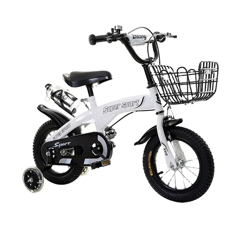 

Children Toy Bikes Kid Bike Boy And Girl 14 Inch Child Bike, White,green,orange,pink