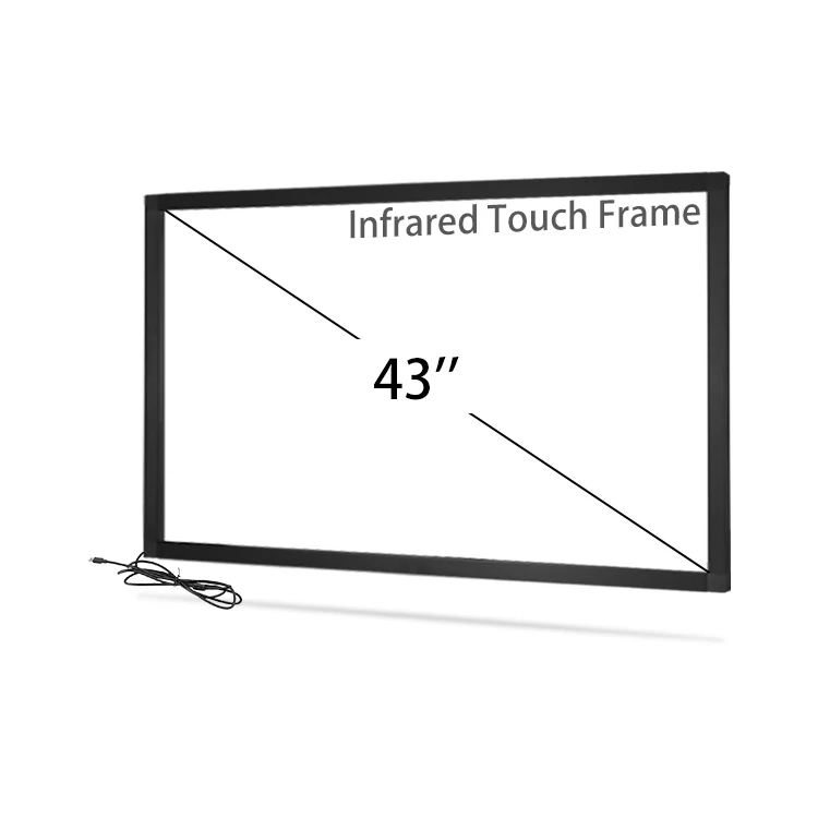 

GreenTouch 20 points super quality ir touch screen frame 43 inch overlay ir multi-touch screen panel for led/lcd tv