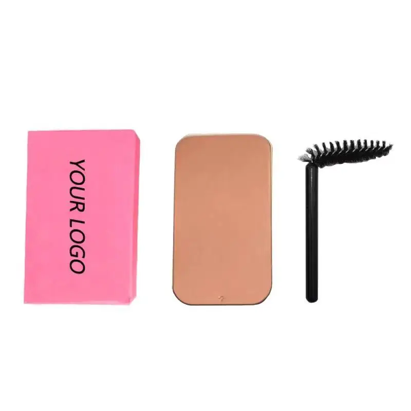 

Hot selling eye brow styling soap private label organic eyebrow shaping soap with brush, 5 colors