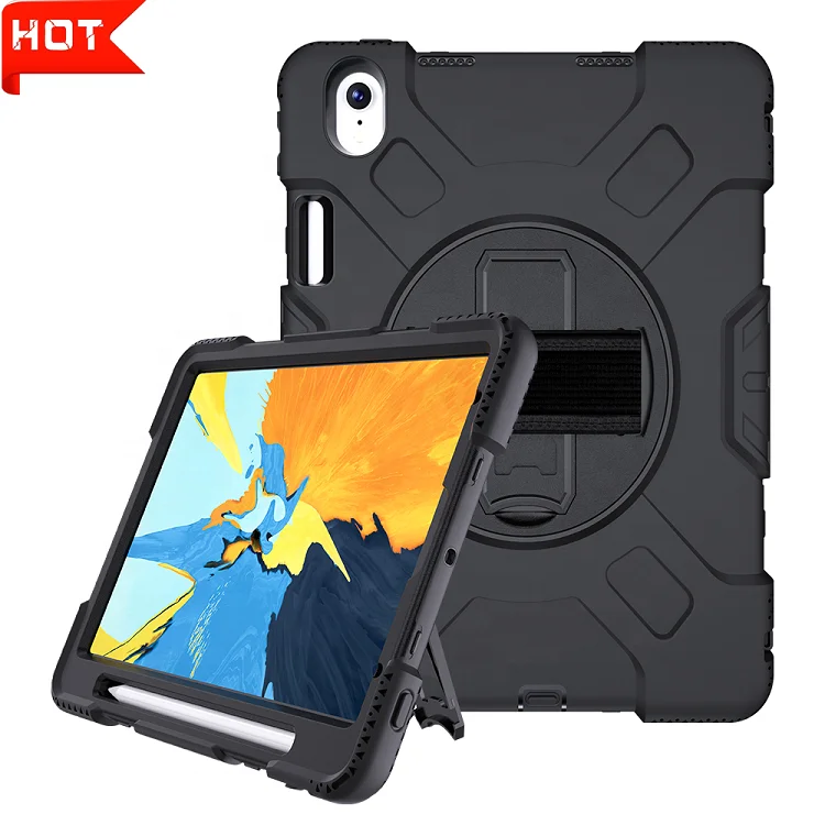 

JGX Series Outdoor Rugged Shockproof Cover Case for iPad Pro 11 iPad Case  3 Layer 10 Pieces Per Color or Model Reach, 4 colors in stock