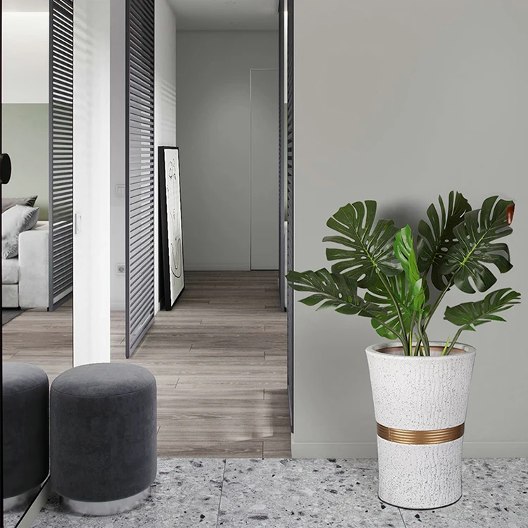 

Modern style high quality white glazed nordic style home decor vases