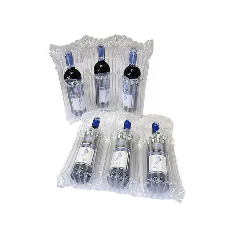 Plastic Inflatable Edge Protector Air Column Bags Moisture Proof 60 Micron PE/PA Protective Packaging Transportation QPACK R006
