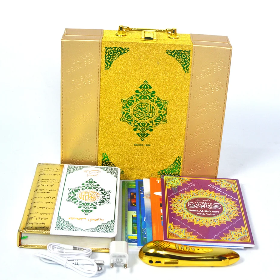 

Big Size Gold Quran M10 Read Pen with Gold Box