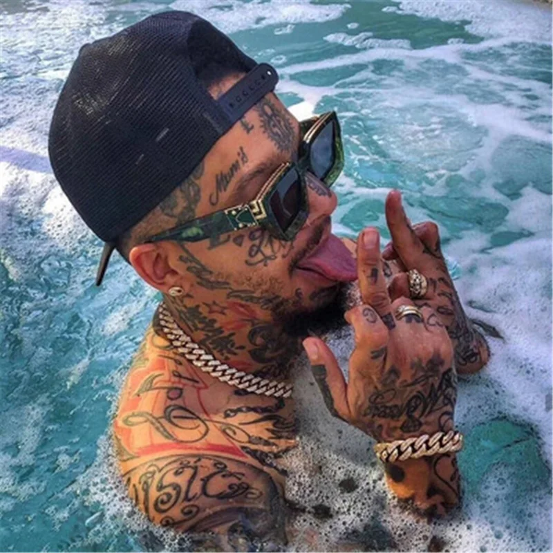 

New European American Fashion Punk Sunglasses, 16 colors