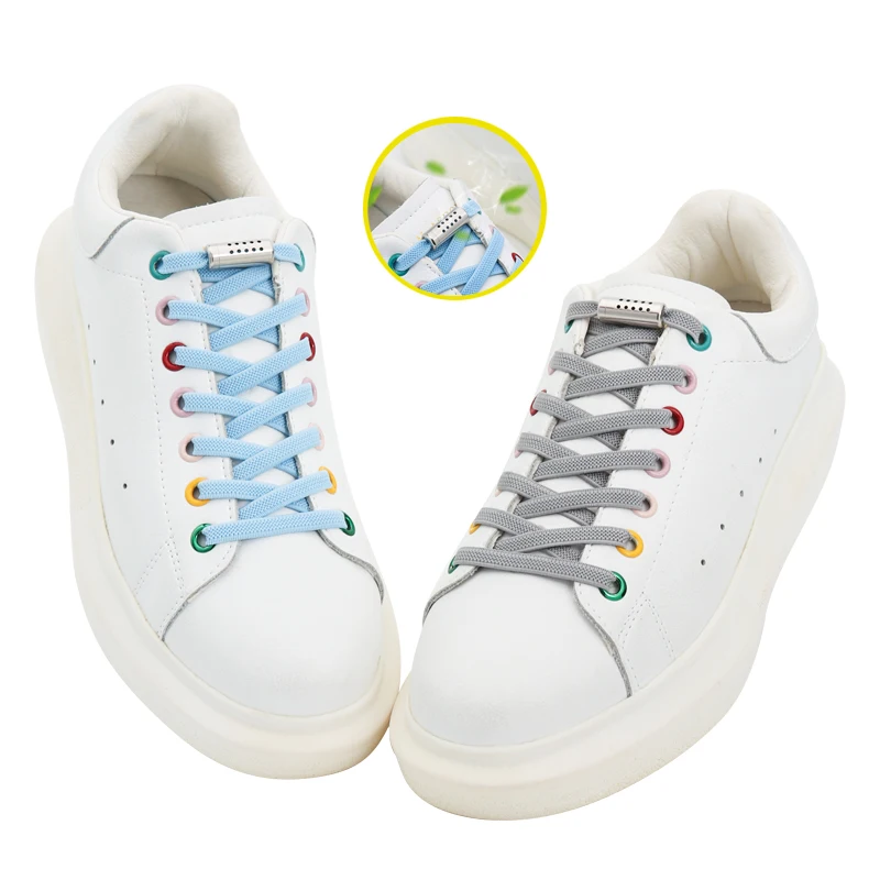 

Aromatherapy shoe buckle without tie laces sneaker shoe lace Universal for adults and children lazy elastic shoelaces