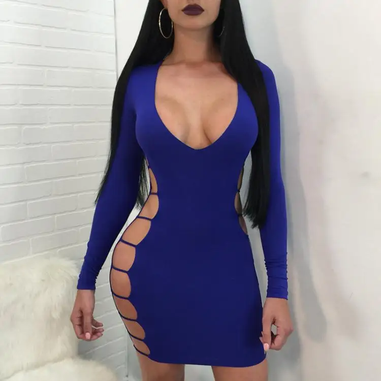 

Fashion cheap hot girl sexy club dress made in China