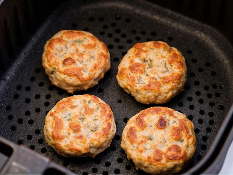 Perfect Sausage Patties in Air Fryer: Time & Temp Guide
