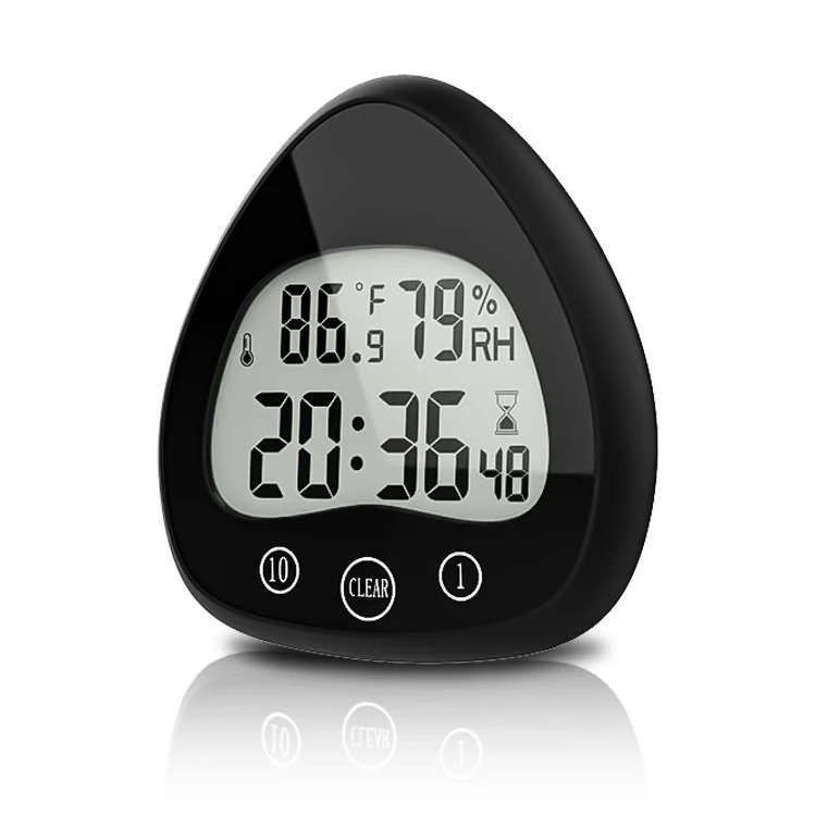 

2022 US Bestseller Kitchen Bathroom Shower Digital Alarm Clock Bathroom Clock Digital Alarm Clock