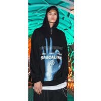 

Free shipping 100% cotton Design Custom hoodies thick sweatsuit clothing