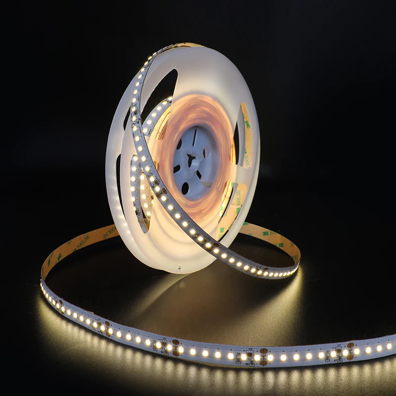 

7Years Warranty Constant Current High Efficacy Warm 2700k 2400k SMD 2835 White Led Strip Lights