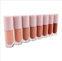 

2020 Newest Hot sell Custom 8 Colors Liquid Lipstick No Logo Private Label Matte Lip gloss