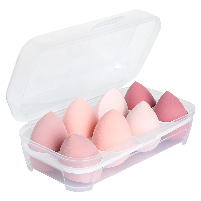 

8 Pieces Case Private Label Make Up Sponge Set