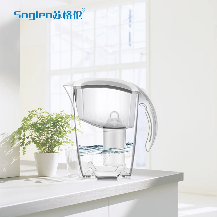
Jarra de filtro de agua alcalina botella de agua con filtro Jarra de filtro de agua conveniente 