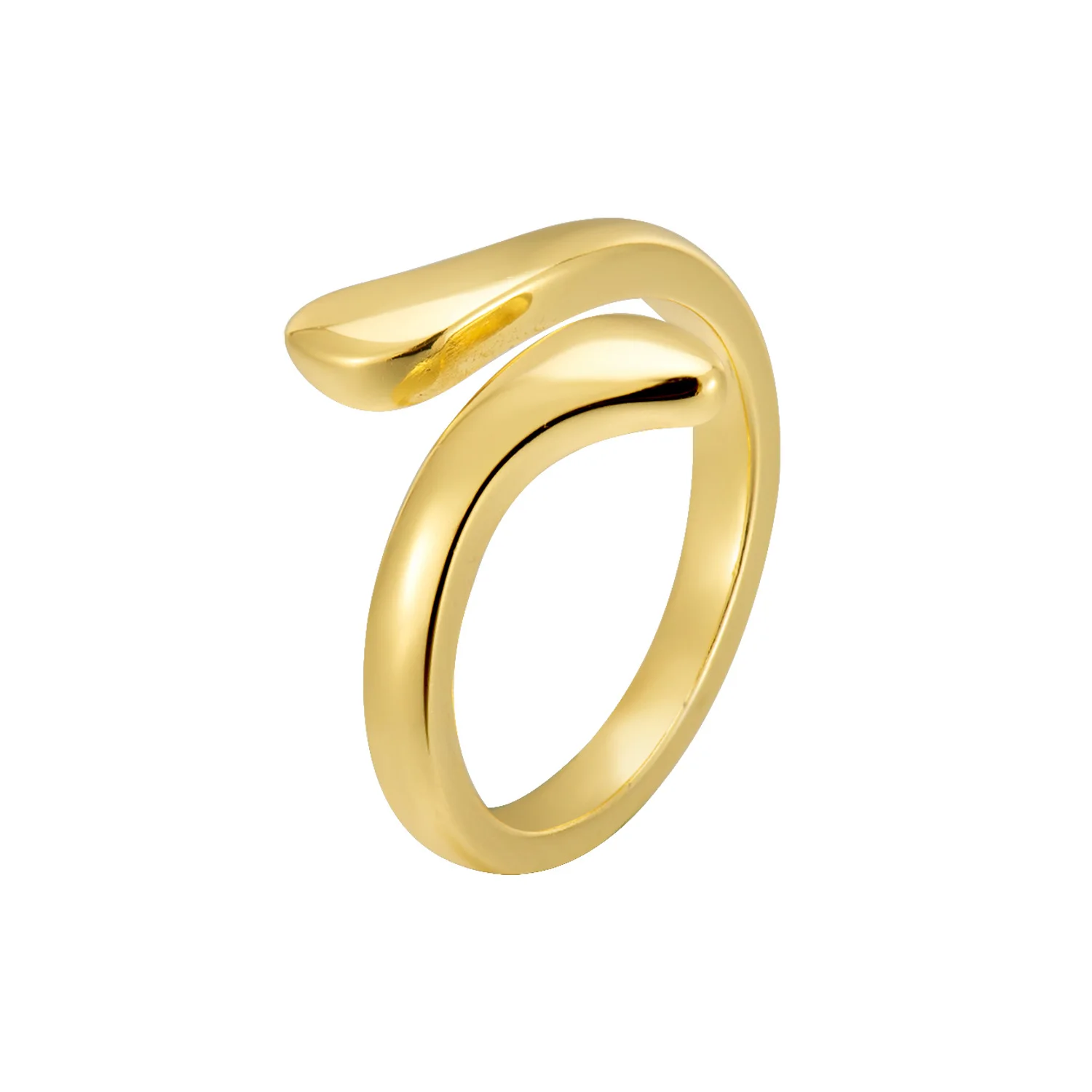 

fashion jewelry 925 sterling silver rings gold plated adjustable ring women jewelry