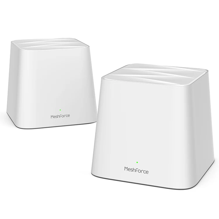 

Mesh WiFi System 1200Mbps Home Wi-Fi Mesh Network Dual Band AC1200 WiFi Router, White