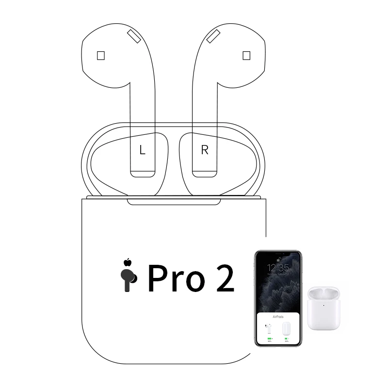 2020 Noise Cancelling Tws Earphone Tai Nghe Mi Earbuds Air Pods - ANKUX.COM