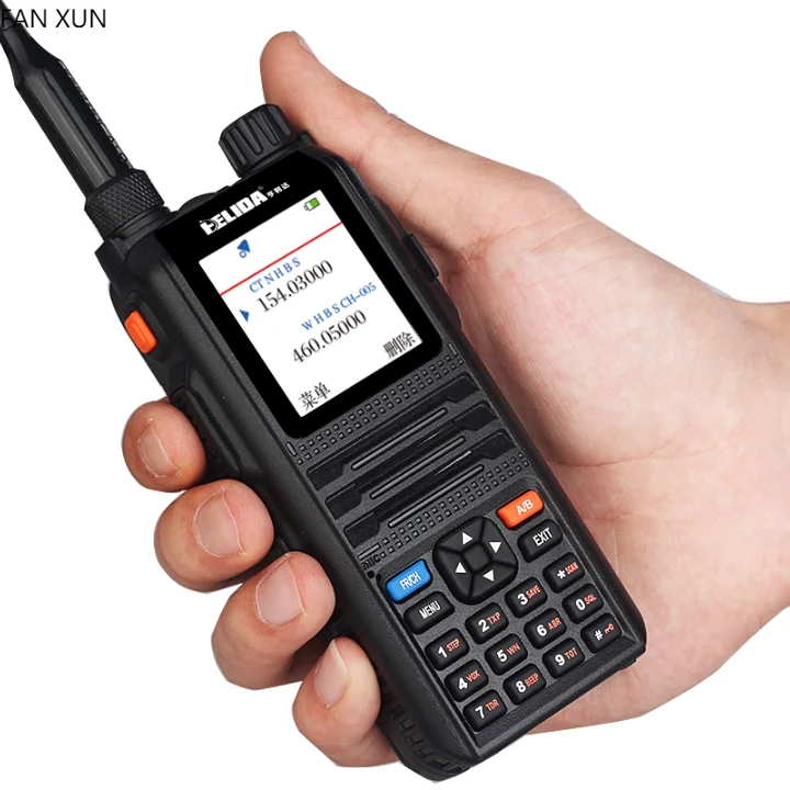 

2021 Talki Walki 100km 5W 128CH HF Transceiver CP-UV2000 Two Way Radio Walkie Talkie 30km, Black