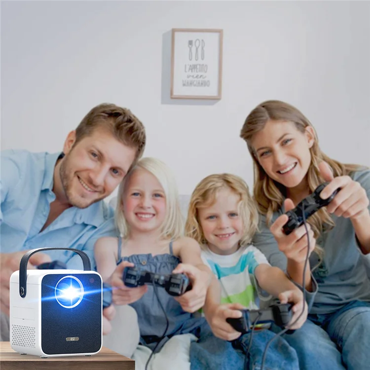

Sainyer CP350 Multimedia Portable Projecto 1080p supported Mobile LED Projector for Home ($10 Extra for Android)
