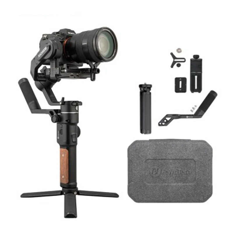 

FeiyuTech Feiyu AK2000 3-Axis Handheld Camera Stabilizer Gimbal for Sony Canon 5D 6D Mark Panasonic GH5 Nikon D850 2.8kg Payloa