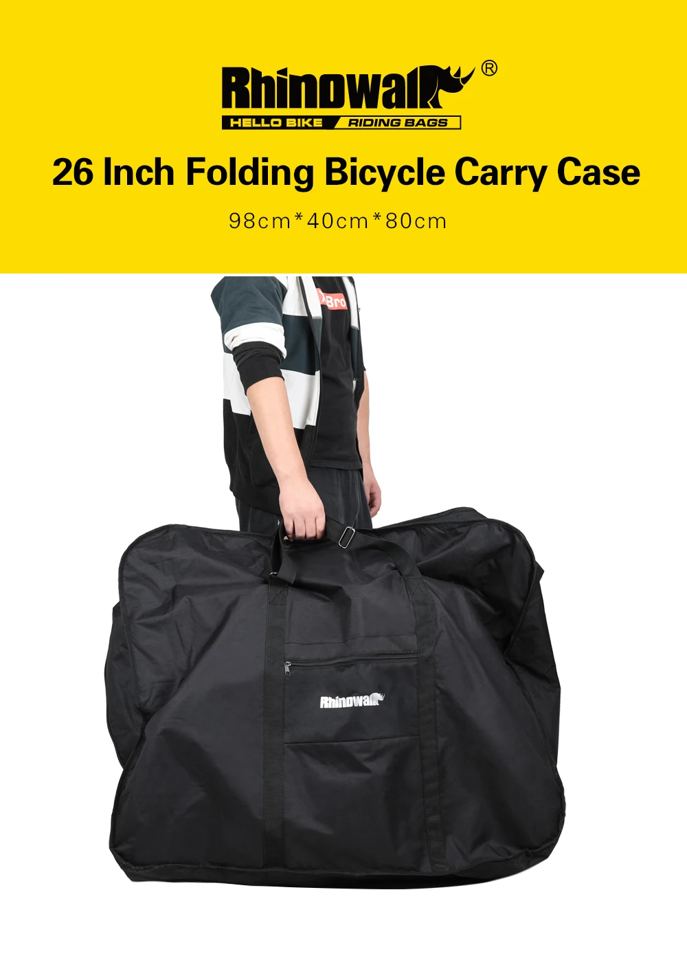 folding bicycle carry bag