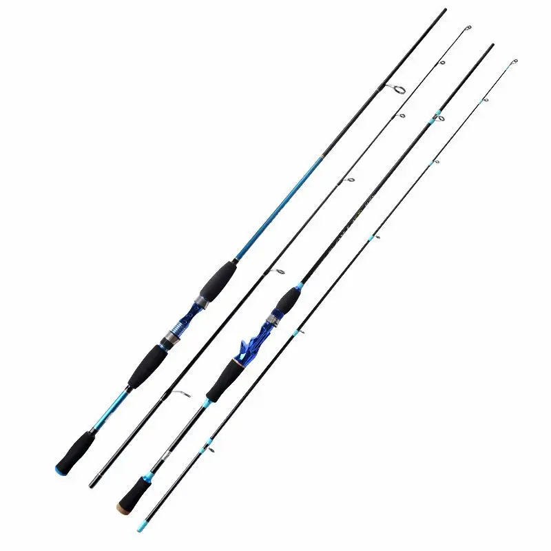 

2021 The Most Popular Carbon Road Sub Pole Carbon Straight Handle Fishing Rod Plug Rod, Black