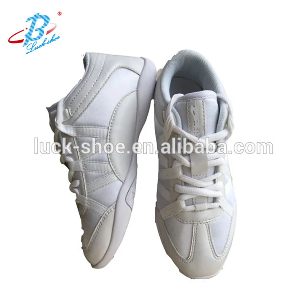 Custom White Cheerleader Shoes Competition Cheer Shoes For Youth Women
