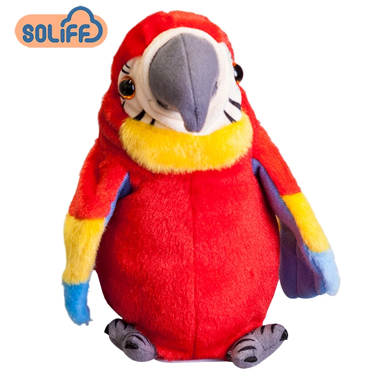 

electric plush toys plush singing parrot singing toys