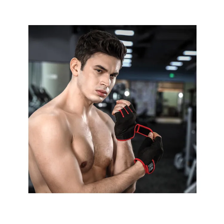 

Wholesale non-slip fitness gym gloves half finger workout custom gym gloves men, Blue/red/green/grey