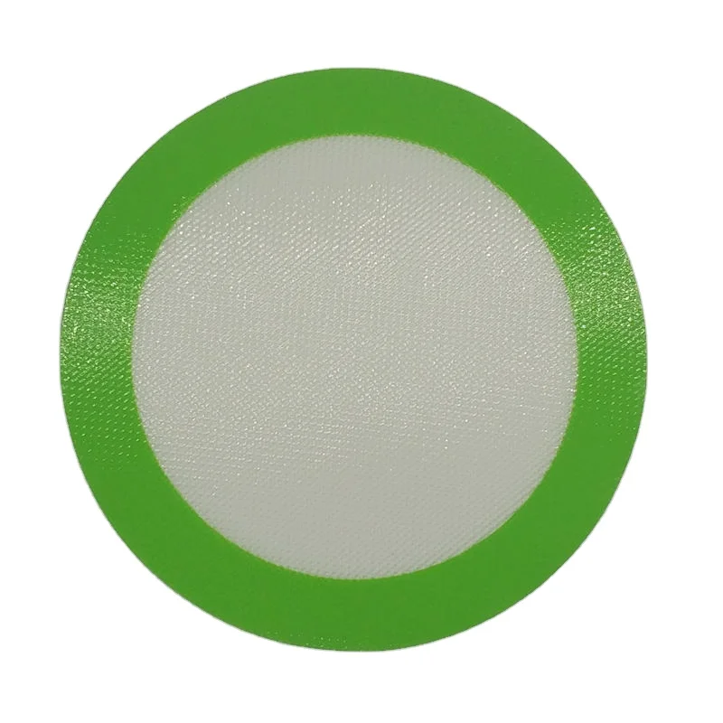 

15cm Diameter Silicone wax pads dry herb mats round baking mat dabber sheets jars dab tool vaporizer, Mix color