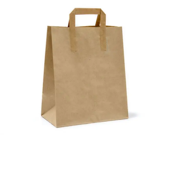 Factory Direct Sale Paper Bag Brown Paper Bag Plain Kraft Paper Bags Party Wedding Buy Paper Bag Factory Paper Bag Brown Bag Plain Kraft Paper Bags Product On Alibaba Com