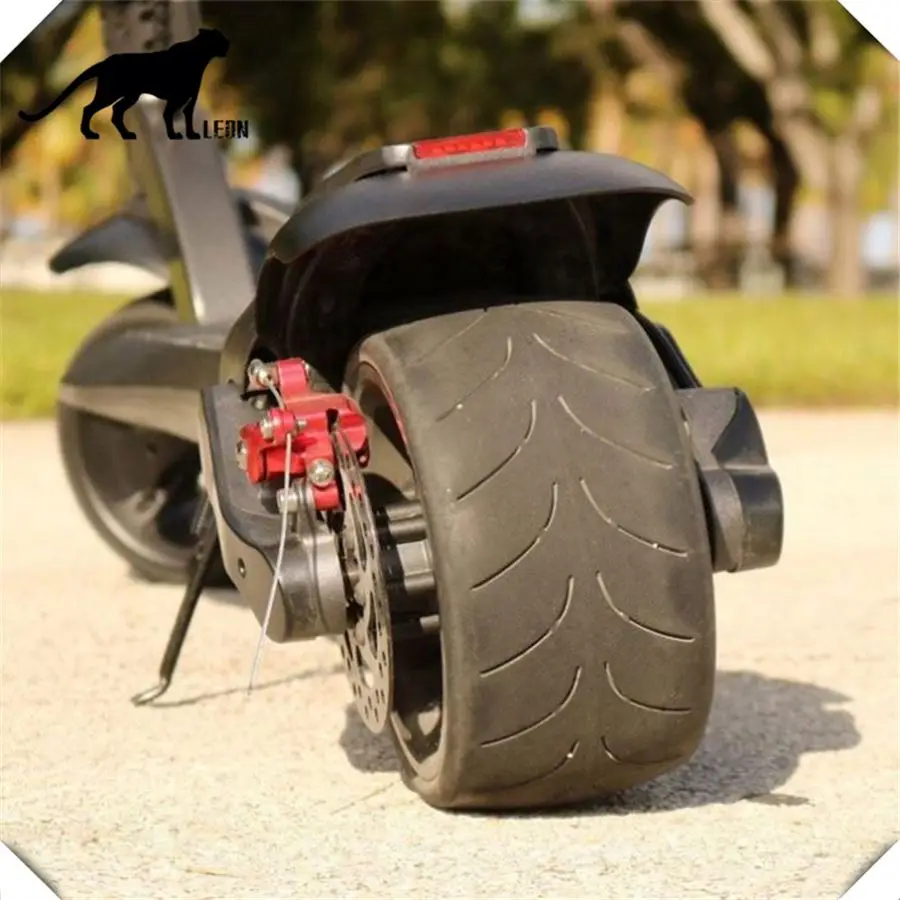 

Wide Wheel 8 Inch Fat Tire Electric Kick Scooters For Adults, Black