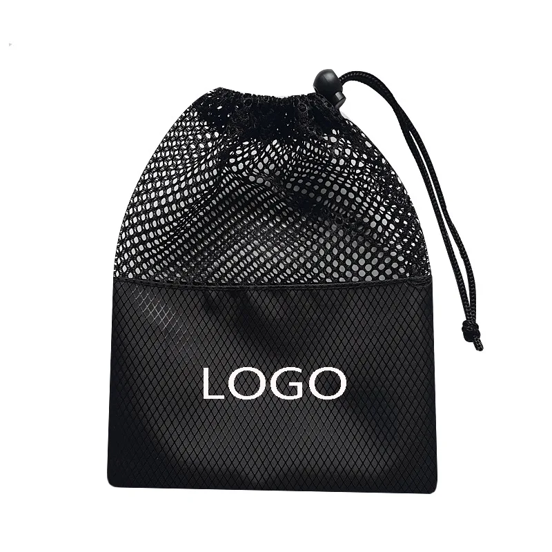 small black mesh bag