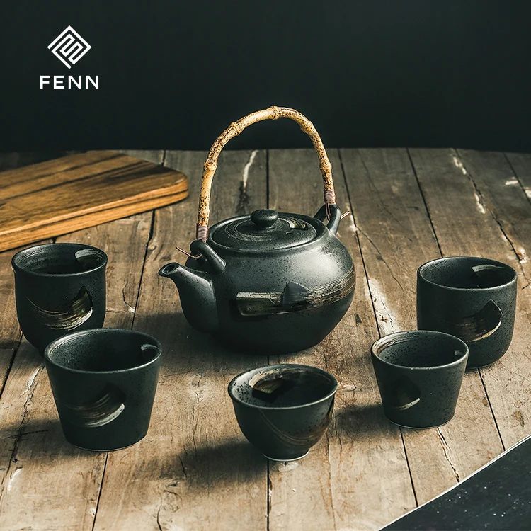 

Arabic style Chinese ceramic tea pot set coffee pot porcelain in bulk