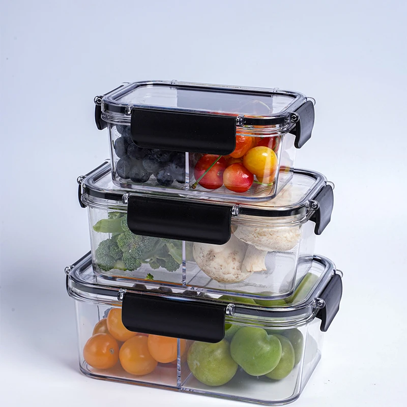 

Top Selling Transparent Food Storage Box Freshness Preservation Lunch Fresh Box Food Container Storage