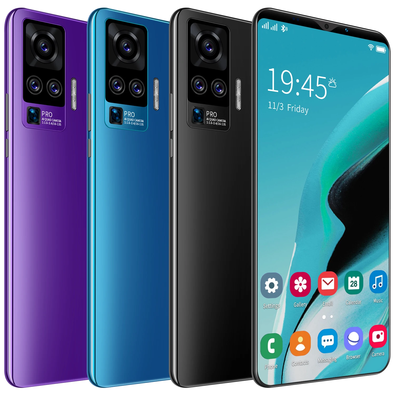 

Factory direct sale wholesale used mobile phone cellphone global version of 4G mobile phone mini mobile smart phone, Purple, red, blue