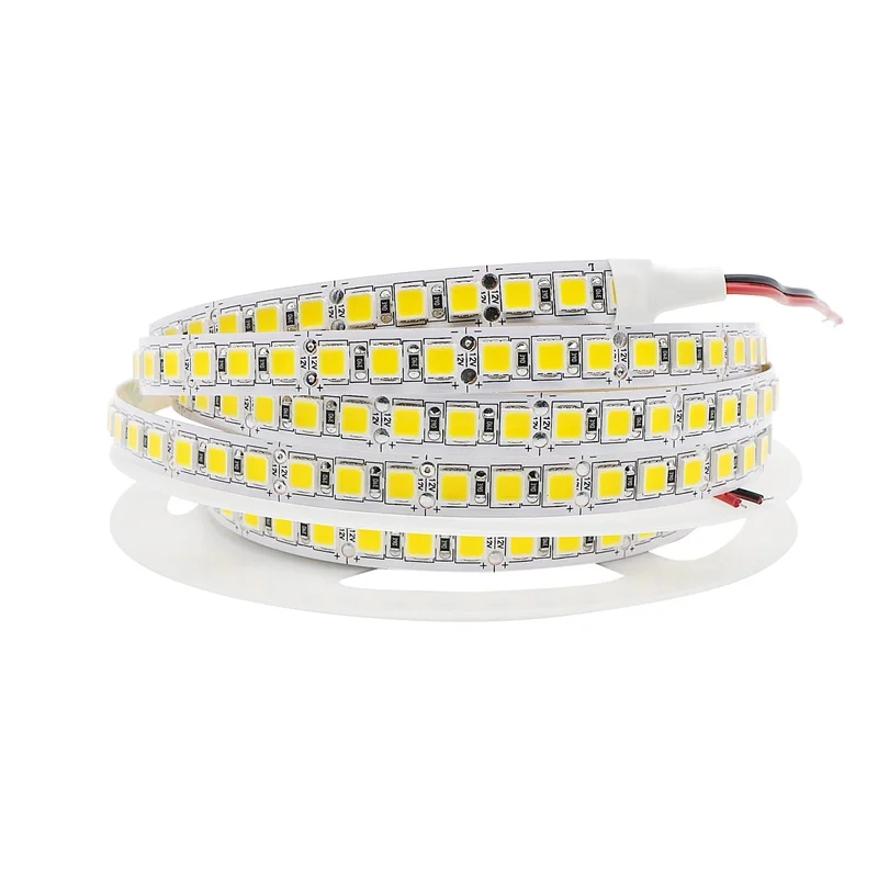 

5M Non waterproof LED Strip 5054 12V Flexible LED Tape Light 120Leds/m Brighter than 5630 3528 SMD LED Ribbon Lamp