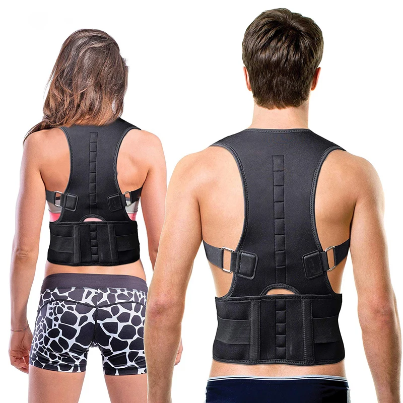 

Wholesale Best Full Back Body Support Magnetic Back Brace Posture Corrector for Improves Posture and Provides Lumbar Support, Black, magnetic posture corrector