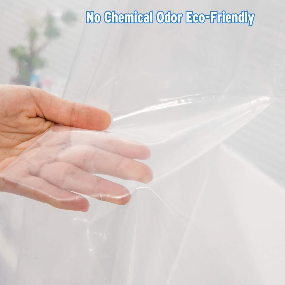 Wholesale Custom Peva Clear Shower Curtain Bathroom Heavy Duty Waterproof Liner Antimicrobial