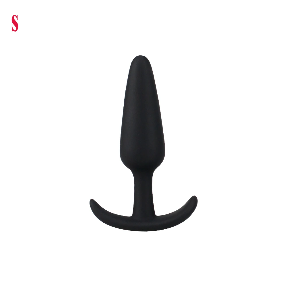 100% Silicone Unisex Huge Butt Plug Gay Anal Plug For Couple