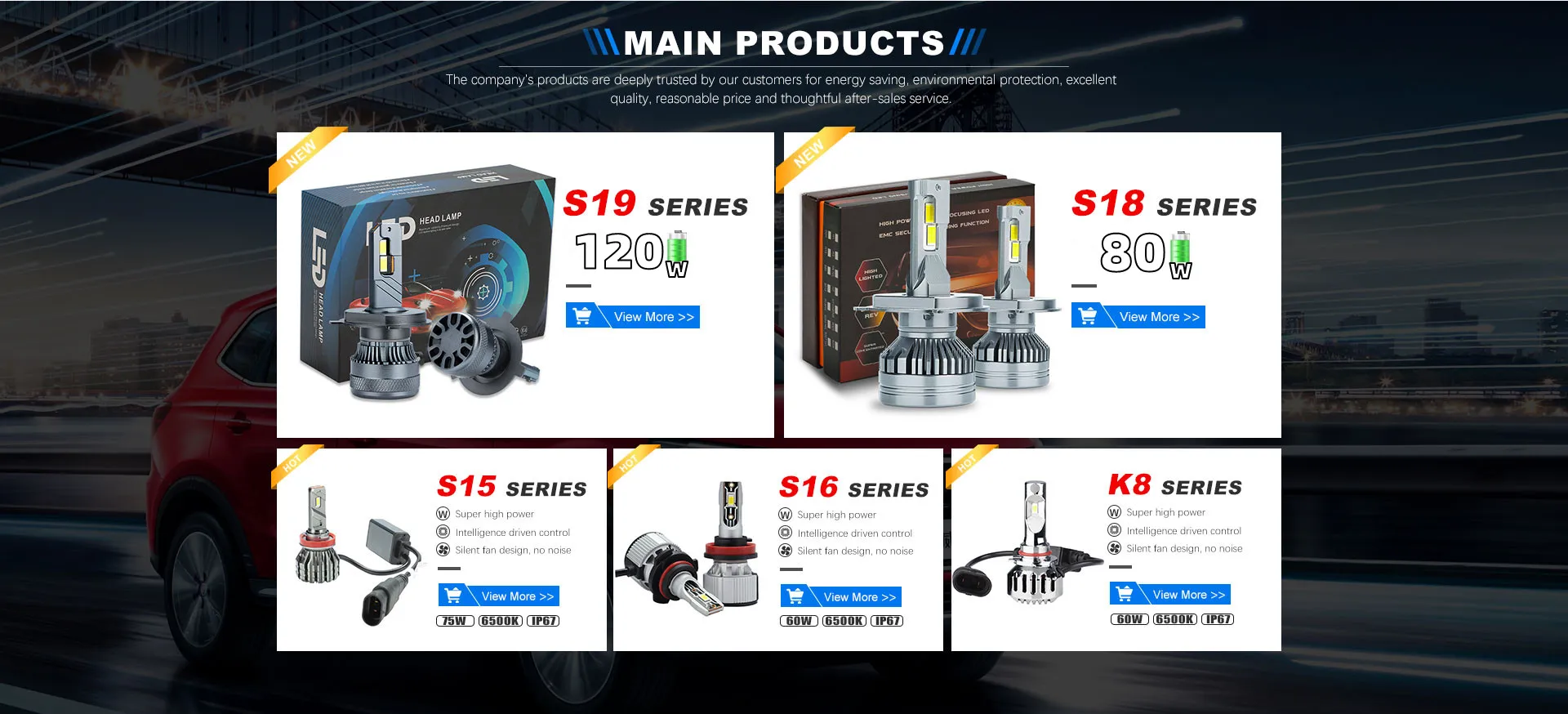 Foshan Yishuguang Lighting Technology Co., Ltd. car led headlights