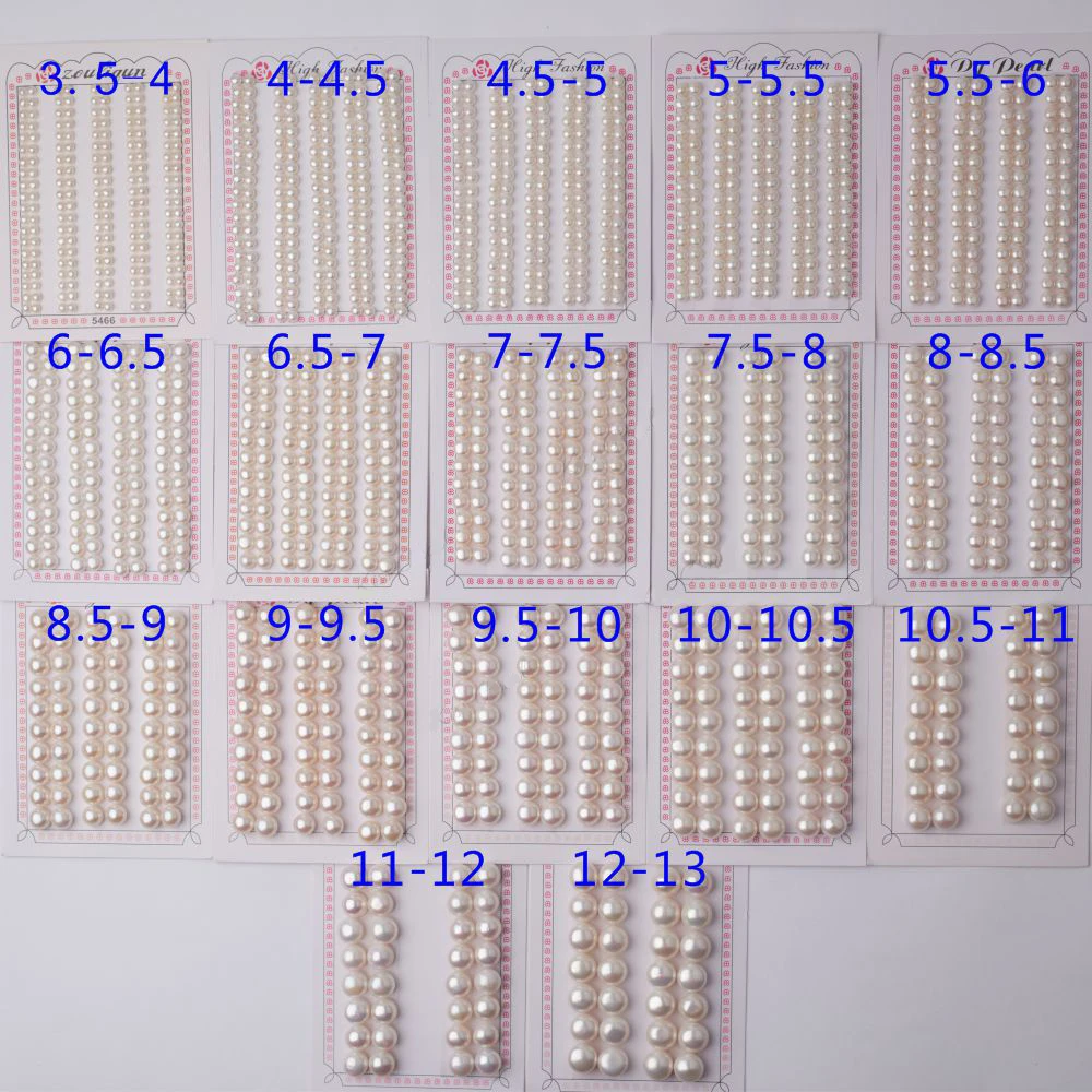 

14-15mm large size freshwater button Pearl Beads wholesale price Half Drilled Freshwater Button Half Hole Pearl