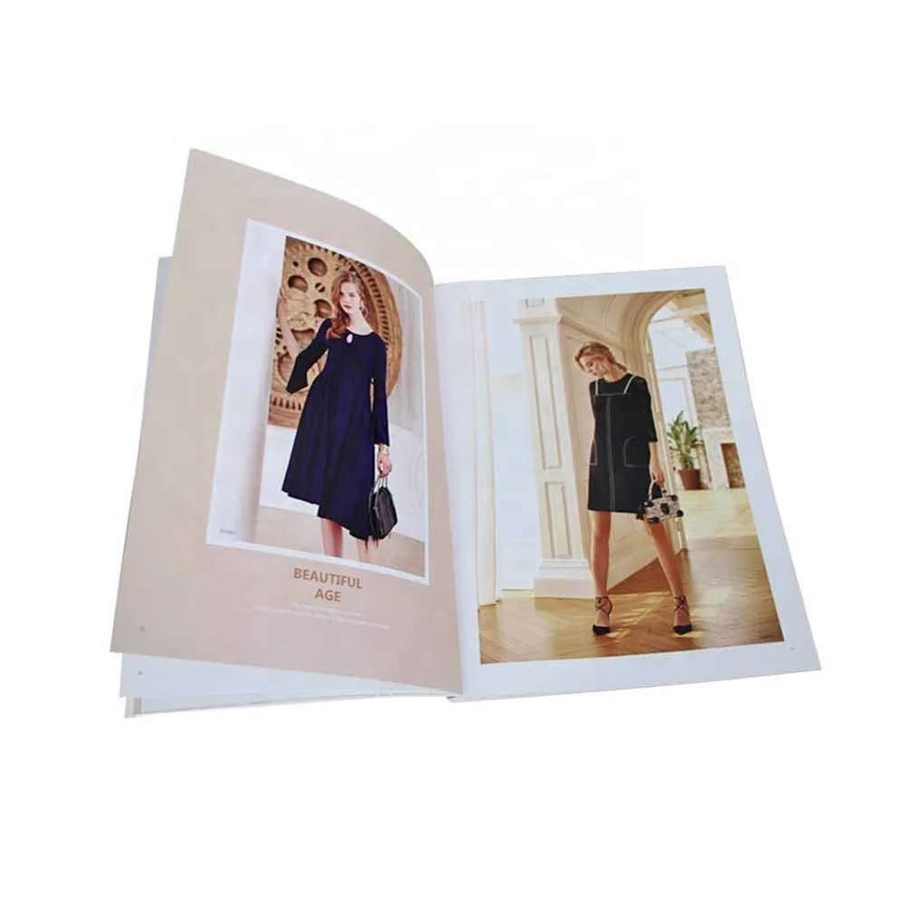 
Customized A4 hardcover A4A5 8.5x11 inch magazine offset printing 