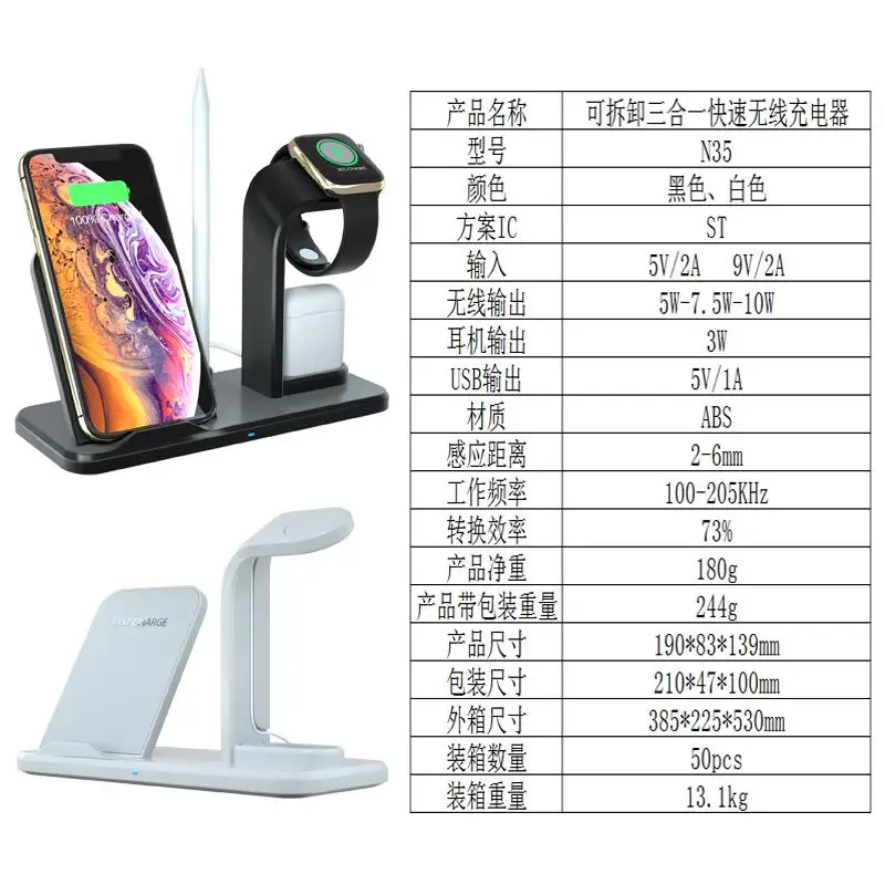 2020 Popular Top sell 5W 7.5W 10W Fast Charging Wireless Car Charger - ANKUX.COM