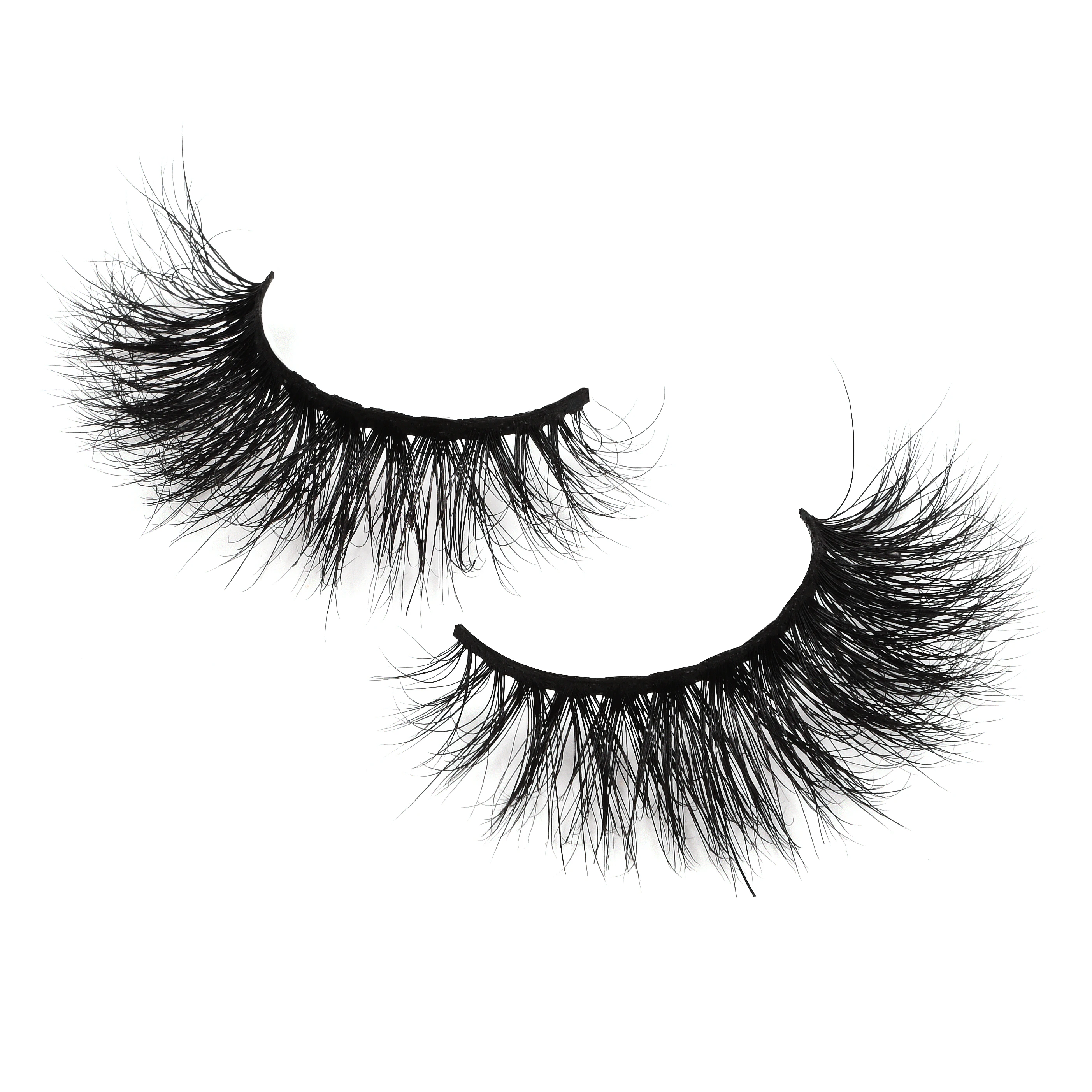 

Custom Eyelashes private label 25mm 3D Mink Eyelashes Real Mink, Black color