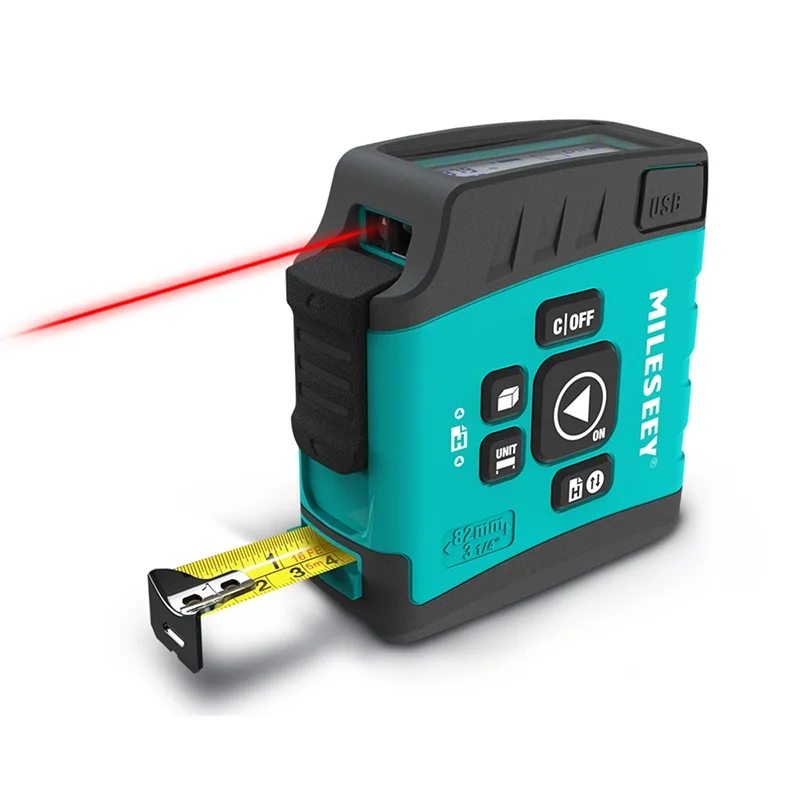 

Handheld Inch And Feet Measuring Tape Logo Steel Laser Tape Measure Digital