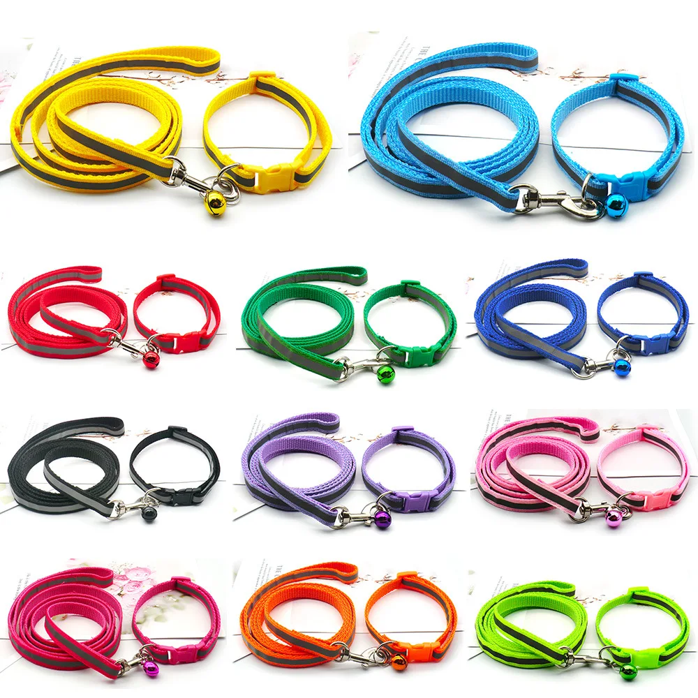 

New Sale Dog Collar Leash Set Pet Chest Strap Reflective Walking Rope Pet Dog Collar And Leash Set