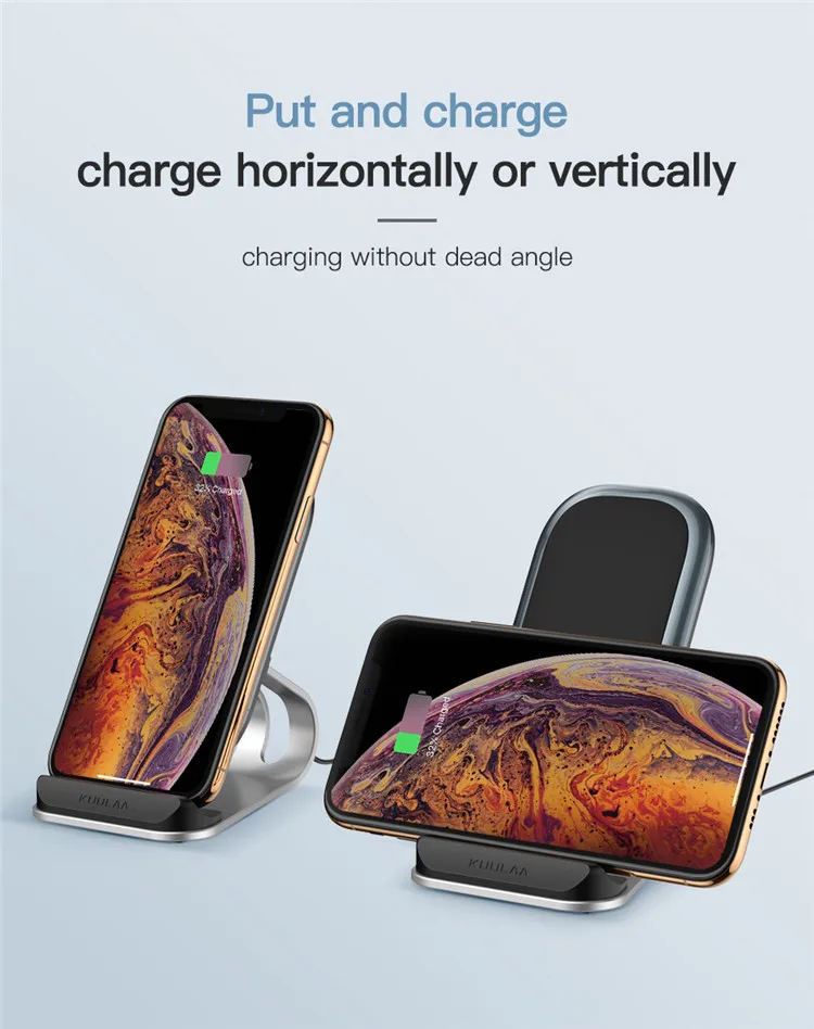   wireless charger stand for iphone