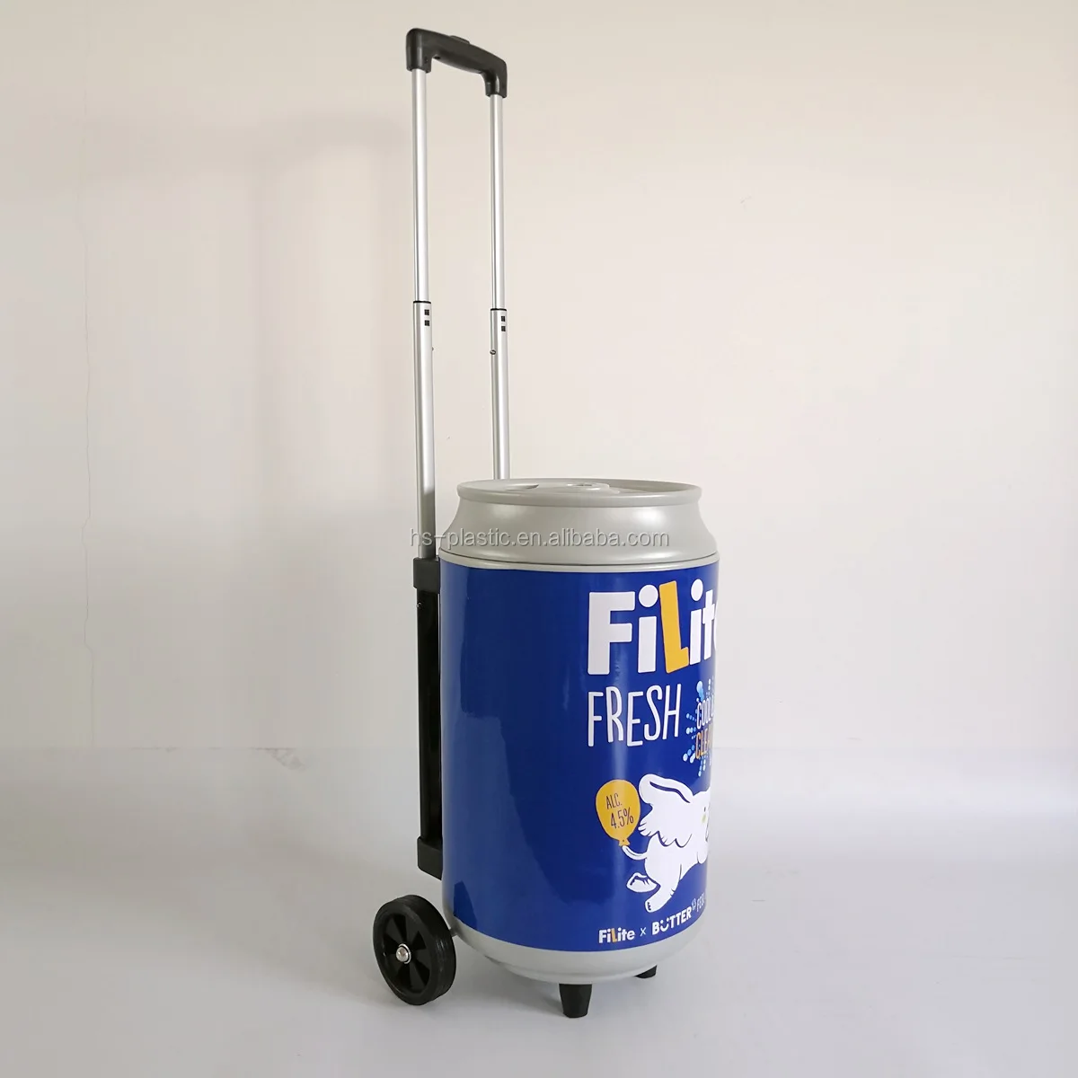 5 gallon plastic beer can shaped cooler box for ice bucket with handle