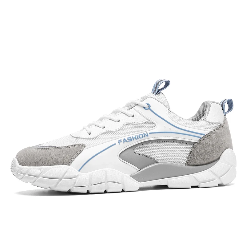 

Men's mesh shoes summer breathable casual sports running shoes, 3 colors