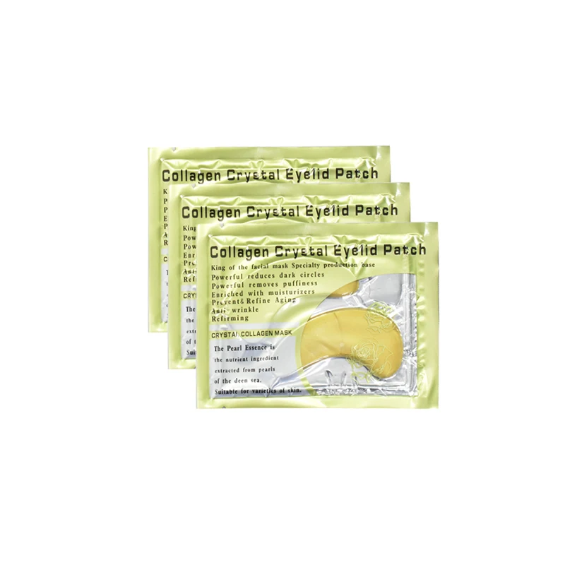 

Anti-Aging Eye Mask Under Eye Mask 24K Gold Collagen Crystal Mask For Sale, Golden